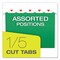 Pendaflex Colored Hanging Folders, Letter Size, 1/5-Cut Tab, Bright Green, 25PK 81610 - alternate 2
